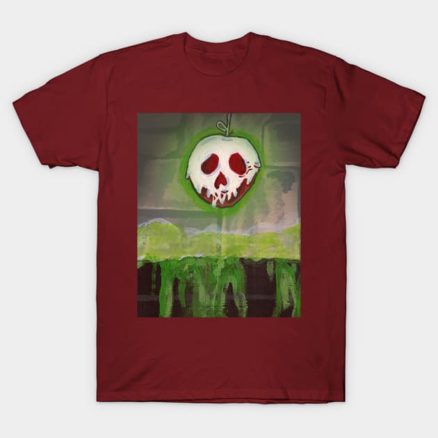 Poison Apple T-Shirt by tesiamarieart